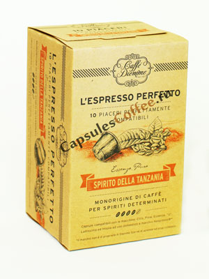 Кофе Diemme в капсулах L`espresso Spirito Tanzania 10 капсул (для Nespresso)