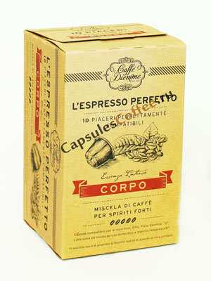 Кофе Diemme в капсулах L`espresso Corpo 10 капсул (для Nespresso)
