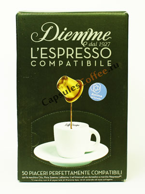 Кофе Diemme в капсулах L`espresso Anima del Salvador 50 капсул (для Nespresso)