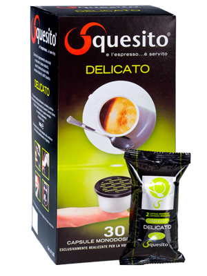 Кофе Squesito в капсулах Delicato 30 капсул
