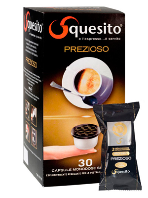 Кофе Squesito в капсулах Prezioso 30 капсул